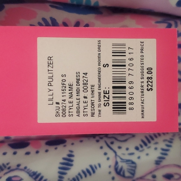 NWT Lilly Pulitzer Abegale Floral Maxi Dress S - Picture 10 of 13